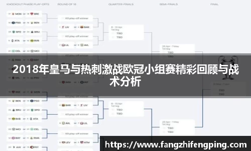 2018年皇马与热刺激战欧冠小组赛精彩回顾与战术分析